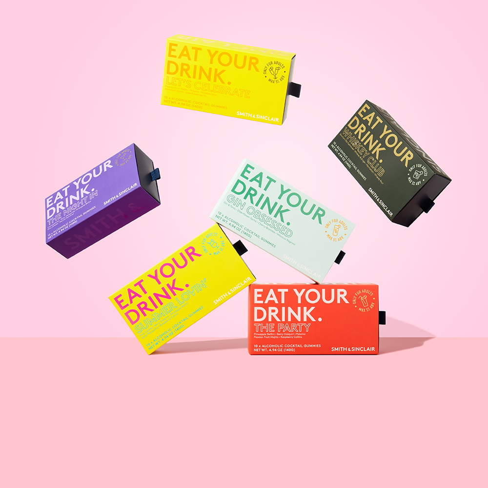 Say hey to our new and improved Alcoholic Cocktail Gummies 😍