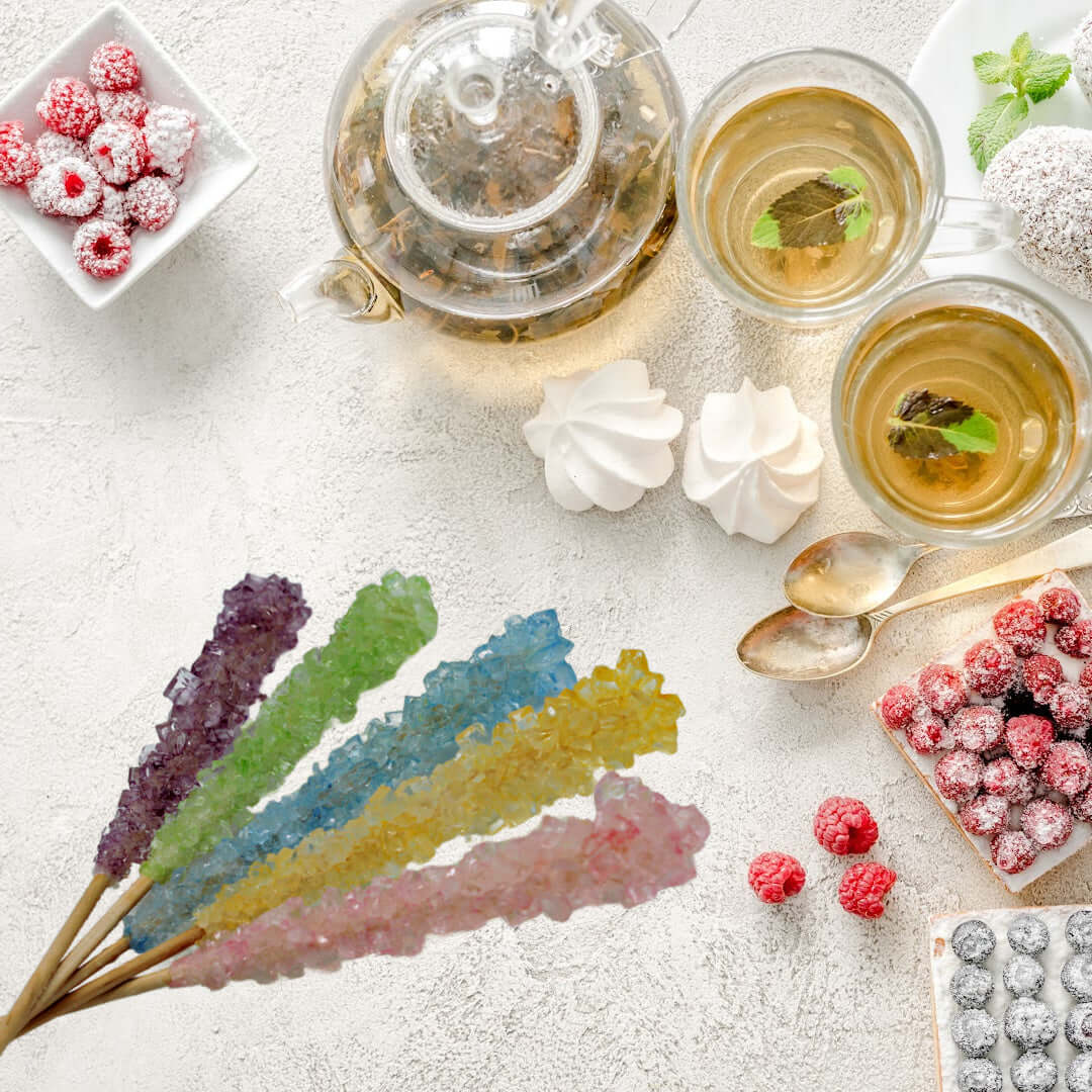 Rock candy sticks Pastel sticks
