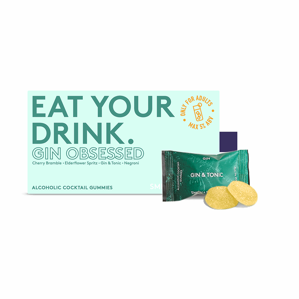 Gin Obsessed Alcoholic Cocktail Gummies BBD Discount🎉