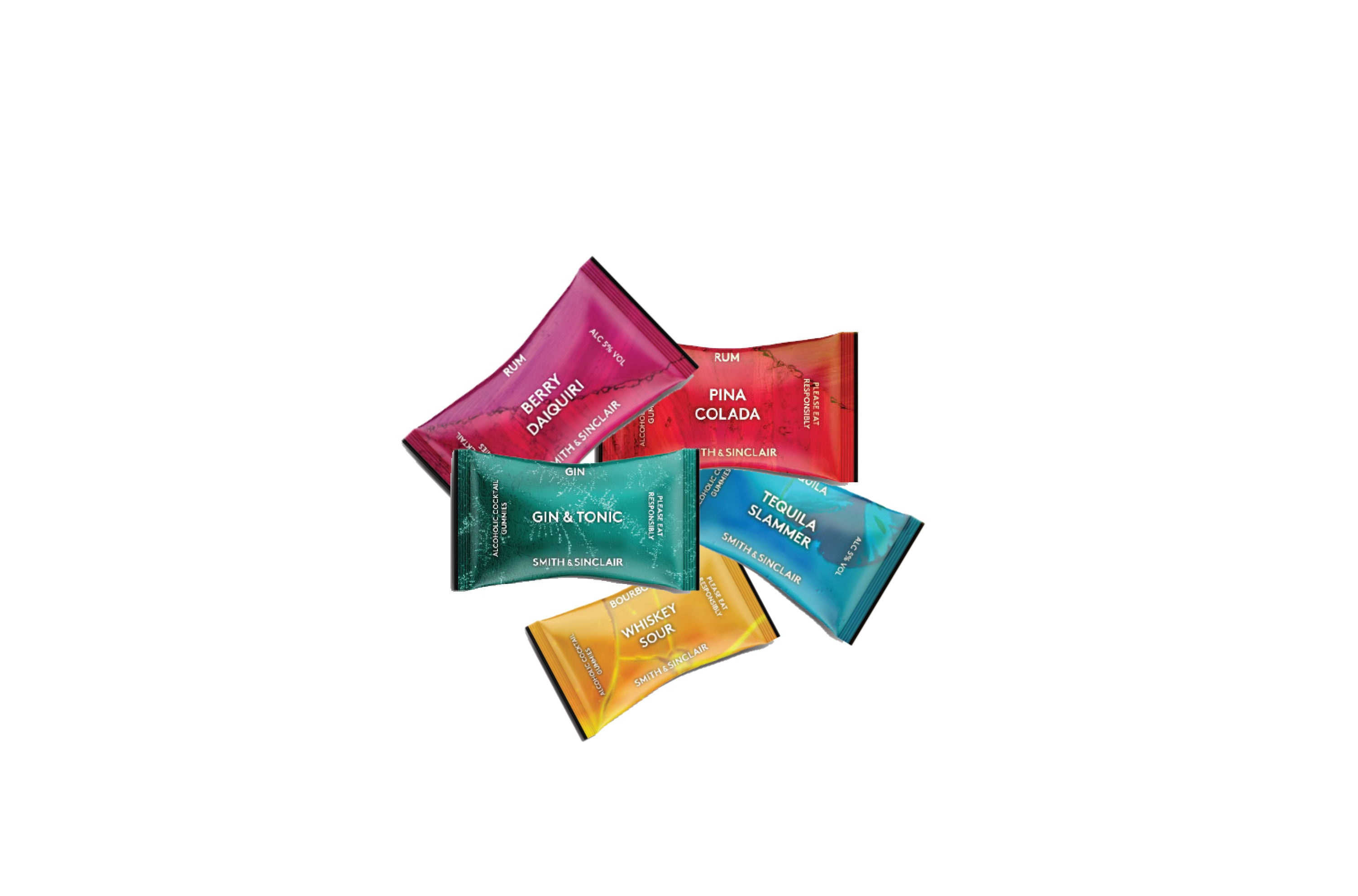 Naughty or Nice Countdown Calendar Alcoholic Cocktail Gummies