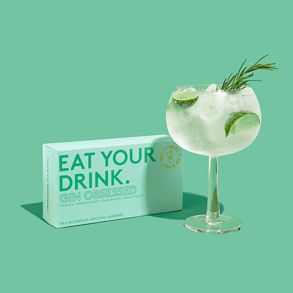 Gin Obsessed Alcoholic Cocktail Gummies BBD Discount🎉