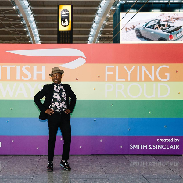 SMITH & SINCLAIR & BRITISH AIRWAYS' PRIDE WALL
