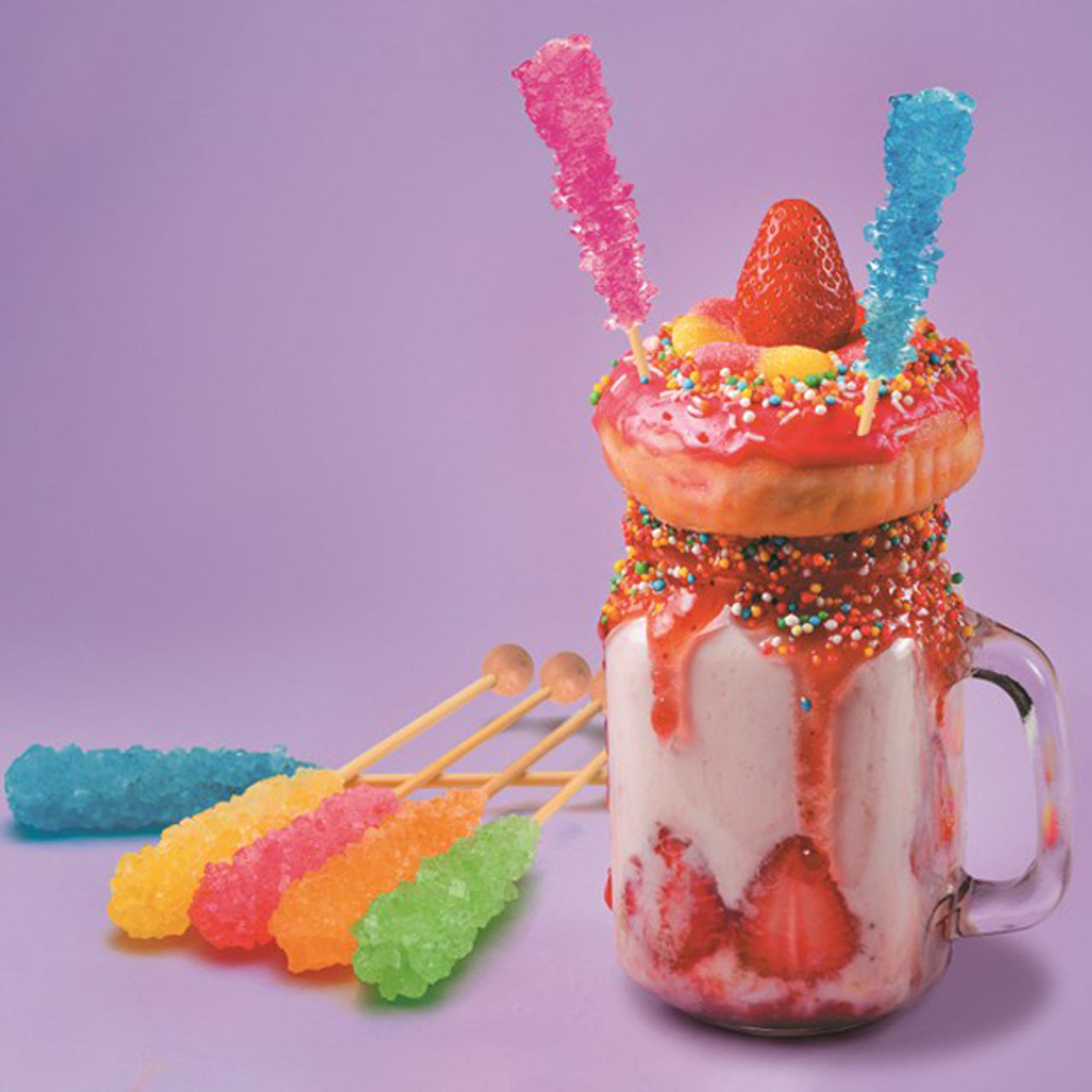 Rock Candy Sticks