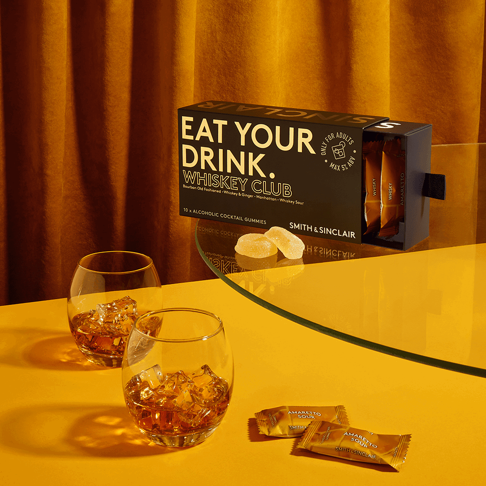 'Whiskey Club' Alcoholic Cocktail Gummies