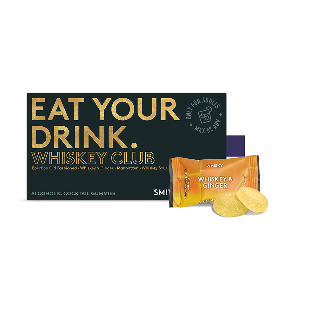 'Whiskey Club' Alcoholic Cocktail Gummies - Smith & Sinclair UK
